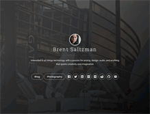 Tablet Screenshot of brentsaltzman.com